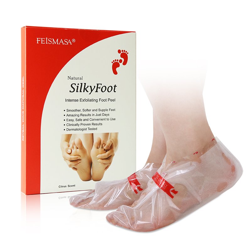 Maschera peeling per i piedi rimuovi-callosità con acido glicolico - 3